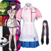 [Cos imitation] Danganronpa Mikan Tsumiki คอสเพลย์อะนิเมะชุดผู้หญิงชุด Clothes