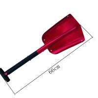 Outdoor gardening planting shovel long telescopic aluminum alloy car multi function portable detachable combination snow shovel