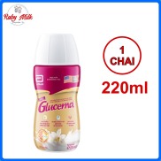 Date 6.2024 Sữa bột pha sẵn Glucerna vani 220ml cho người tiểu đường - 1