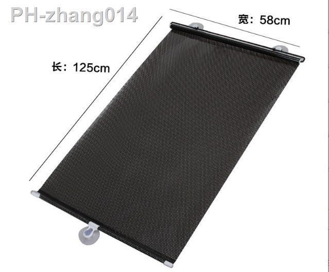 car-sunshade-curtain-rear-side-window-front-back-windshield-sun-block-blinks-black-cover-suction-cup-universal-cars-accessories