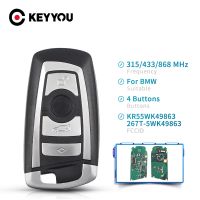 KEYYOU สำหรับ BMW 3 5 7 Series 2009 2010 2011 2012 2013 2014 2015 2016 F CAS4 Fob 315/433/868Mhz