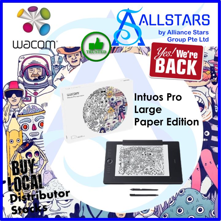 ALLSTARS : We Are Back Promo) Wacom Large Intuos Pro Paper Edition