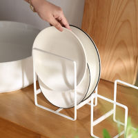 Metal Plate Dish Drying Rack Holder Space Saving Cupboard Organizer Kitchen Cabinet Storage Kitchen Accessories Organizer