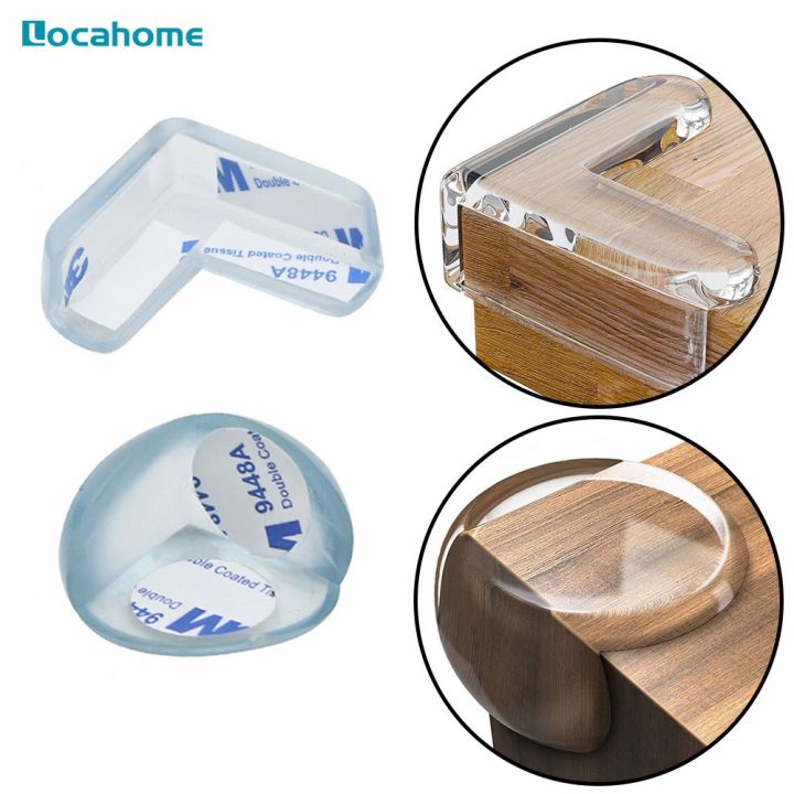 6pcs PVC Adhesive Table Corner Protector For Baby, Transparent  Anti-Collision Table Corner Protector To Cover Sharp Furniture & Table  Edges