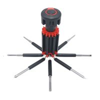 （QIQI tool） 1ชิ้น81ไขควงมัลติฟังก์ชั่เปิดซ่อมเครื่องมือ SetScrewdriver ForFolding ไขควง