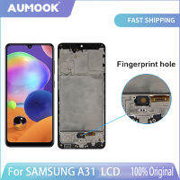 AMOLED ของแท้สำหรับ SAMSUNG GALAXY A31 A315จอแสดงผล LCD พร้อมหน้าจอสัมผัส Digitizer ประกอบสำหรับ Samsung A315F SM-A315F A315G DS