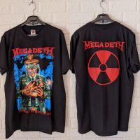 เสื้อถักแฟชั่นใหม่ Megadeth BAND 2023