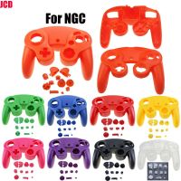 JCD Handle Housing Shell Case For NGC Gamecube Controller Front / Back Cover With ABXY L R Z Dpad Button Kit