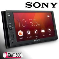 จอติดรถยนต์ จอ 2din SONY รุ่นXAV-1500 เครื่องเสียงรถยนต์ ขนาด 6.2นิ้ว WebLink™ Cast มีบลูทูธ วิทยุติดรถ กำลังขับ 55WX4 พร้อมฟังค์ชั่น Extra Bass และ EQ 10 band