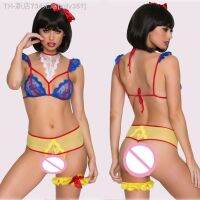 【CW】¤  See-through Snow Costumes Uniform Game Outfit Erotic Flirting