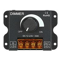 LED Light Adjuster DC 12-24V 30A/No Strobe with Knob Switch LED Light Bar Brightness Adjuster Dimmer