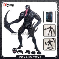 The Amazing Spider Man อะนิเมะรูป YAMAGUCHI Venom Action Figurine Venom Battle สะสมจี้ตุ๊กตาตุ๊กตา Toygift