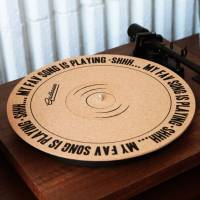 Gadhouse แผ่นรองไวนิลที่ทำให้เสียงดีและละเอียดมากขึ้นจากเดิม Cork 12" LP Slip Mat