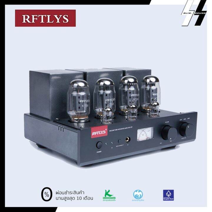 แอมป์หลอด | RFTLYS - A2 (KT88) | Bluetooth - Push-Pull KT88 Tube ...