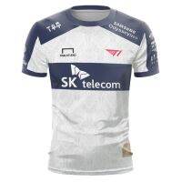 Skt T1 eSports Pro 2023 ปลอมเสื้อ Valorant CSGO ลีกฮีโร่เสื้อที่กำหนดเอง Keria Zeus Gumayusi