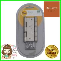 บานพับ YALE SL4325BB 4"X3" สีสเตนเลส แพ็ค 2 ชิ้นBUTT HINGE YALE SL4325BB 4x3" PACK2 **ของแท้100%**