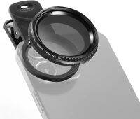 NEEWER 37mm Clip On ND2-ND400 Phone Camera Lens Filter Kit for iPhone 14/14Pro/14Pro Max Samsung Android Smartphones iPad etc. Smartphone Lenses