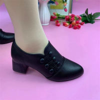 2021Womens shoes autumn 2021 new soft leather fashion embossed double breasted platform women shoes mothers shoes low upper shoes