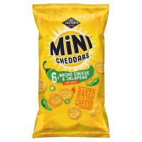 Jacobs - Mini cheddar nacho cheese &amp; jalapeno 6x25g