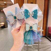 Girl Princess Bows Hairpin Girls Hair Bows Boutique Hair Clip Handmade Bowknot Clip for Kids Hair Accessories Hair Clips