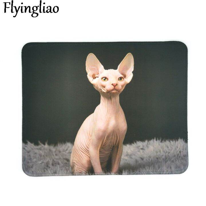 a-lovable-hairless-sphynx-catofficepad-kawaii-laptopmat-anti-slip-desk-matsdesk-pad-wrist-rest