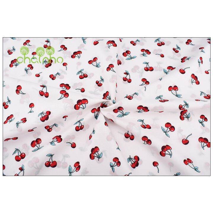 printed-plain-cotton-fabric-little-fruite-series-diy-sewing-quilting-poplin-material-for-baby-amp-childrens-shirts