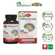Viên Bổ Não Ginkgo Biloba Olympian Labs - Cải Thiện Tuần Hoàn Máu Não