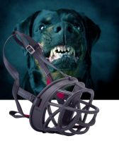 Small Large Training Accessories Mouth Basket Breathable Mesh Dog Adjustable Muzzle