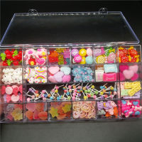 One Box 2022 New Design Kawaii Accessories Resin Nail Art Charms Flower Gummy BearCnady3D Nail Art Decorations Rhinestones