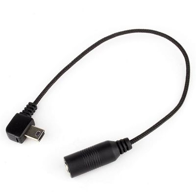 Swr-024 USB ขนาดเล็กถึง3.5มม. ไมค์ไมโครโฟนสายสายส่งกระแสไฟเข้าอะแด็บเตอร์สำหรับ Gopro Hero 3 3 + 4ไมโครโฟนสายอะแดปเตอร์สายกล้องดิจิทัล