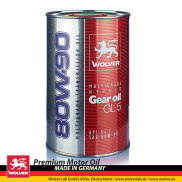HCMNhớt láp hộp số Wolver Gear Oil 80W90 1 lít GL-5