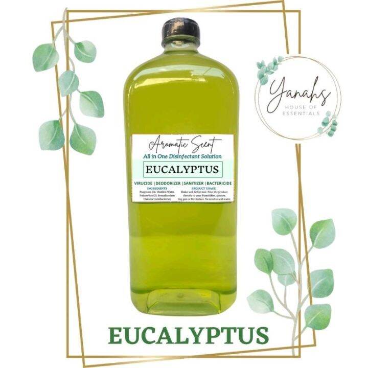 EUCALYPTUS AllinOne Organic Humidifier Disinfectant Solution Water
