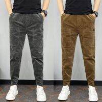 CODwumei04 Seluar Corduroy Lelaki S Musim Gugur 2021 Versi Korea Baharu Trend Semua Padanan Slim Tooling Kasual/Corduroy Pants Men Autumn New Korean Version Of The All-Match Casual Trousers