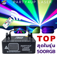 ไฟเลเซอร์ 7 สี 500RGB  ไฟเลเซอร์ RGB  ไฟเลเซอร์ปาร์ตี้  ไฟดิสโก้ ไฟเธคเลเซอร์ รุ่นใหม่อัพเกรด แสงสวยกว่าเดิม  มีรีโมทคอนโทรล แสงสวยตรงปก 100%