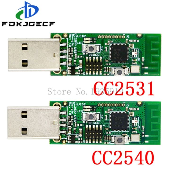 wireless-zigbee-cc2531-cc2540-sniffer-bare-board-packet-protocol-analyzer-module-usb-interface-dongle-capture-packet-module