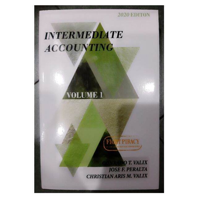 Intermediate Accounting Volume 1 By Conrado Valix, Jose Peralta ...