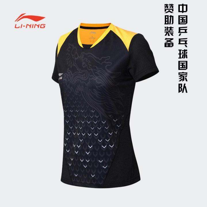 lining-women-table-tennis-training-t-shirt-match-sportswear-lining-short-sleeve-comfortable-breathable-tee-aayn052