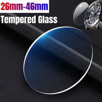 Universal Tempered Glass Smart Watch Screen Protective Film Diameter 26mm 28mm 30mm 32mm 38mm 40mm 41mm 43mm 42mm 44mm 46mm Film Nails  Screws Fastene