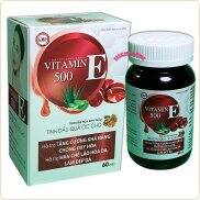 Viên uống đẹp da vitamin E 500- Thành Phần Tinh Dầu Quả Óc Chó