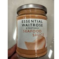 มาใหม่? Waitrose Essential Seafood sauce ซอส สำหรับ จิ้ม อาหารทะเล เวทโทรส เอสเซนเซี่ยว 285 กรัม มีจำนวนจำกัด