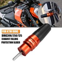 สำหรับ KTM Duke125 Duke390 Duke250ดยุค390ดยุค390 250 125 RC 390รถมอเตอร์ไซค์ RC390อุปกรณ์ป้องกันการชนท่อไอเสีย