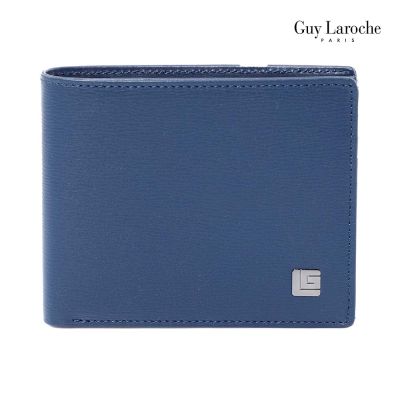 Guy Laroche กระเป๋าสตางค์พับสั้น รุ่น MGW0031 - สีน้ำเงิน