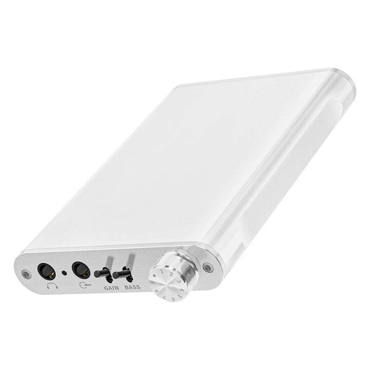 Fosi Audio N2 Headphone Amplifier 3.5MM Portable Amp Gain & Bass Switch