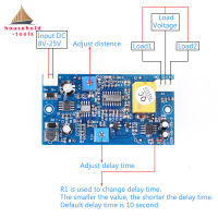 【?คลังสินค้าพร้อม + ปลาค็อด?เครื่องมือที่ใช้ในครัวเรือน DC8-25V โมดูลสวิตซ์  เหนี่ยวนำเรดาร์10ไมโครเวฟ GHZ