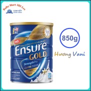 Date 4.2025 Ensure Gold Hương Vani Lon 850g mẫu mới