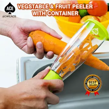 1pc Multifunctional dual use stainless steel face peeler vegetable