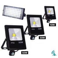 Motion Sensor LED floodlight 10 W 30 W 50 W 220 V floodlight reflector foco LED outside Waterproof IP65 Outdoor SpotLight