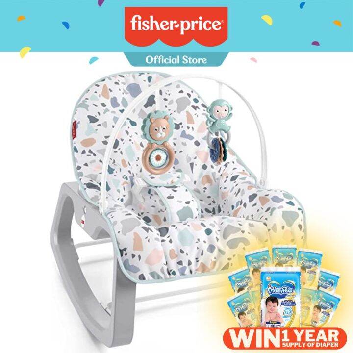 Guaranteed Authentic Fisher Price Newborn to Toddler Rocker baby