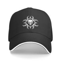 2023 Custom Heavy Metal Rock Music Baseball Cap Breathable Skull Skeleton Art Dad Hat Streetwear