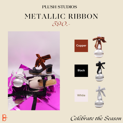 Plush Studios สาย Add-on รุ่น Metallic Ribbon
